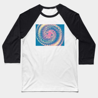 Spiral Pattern Baseball T-Shirt